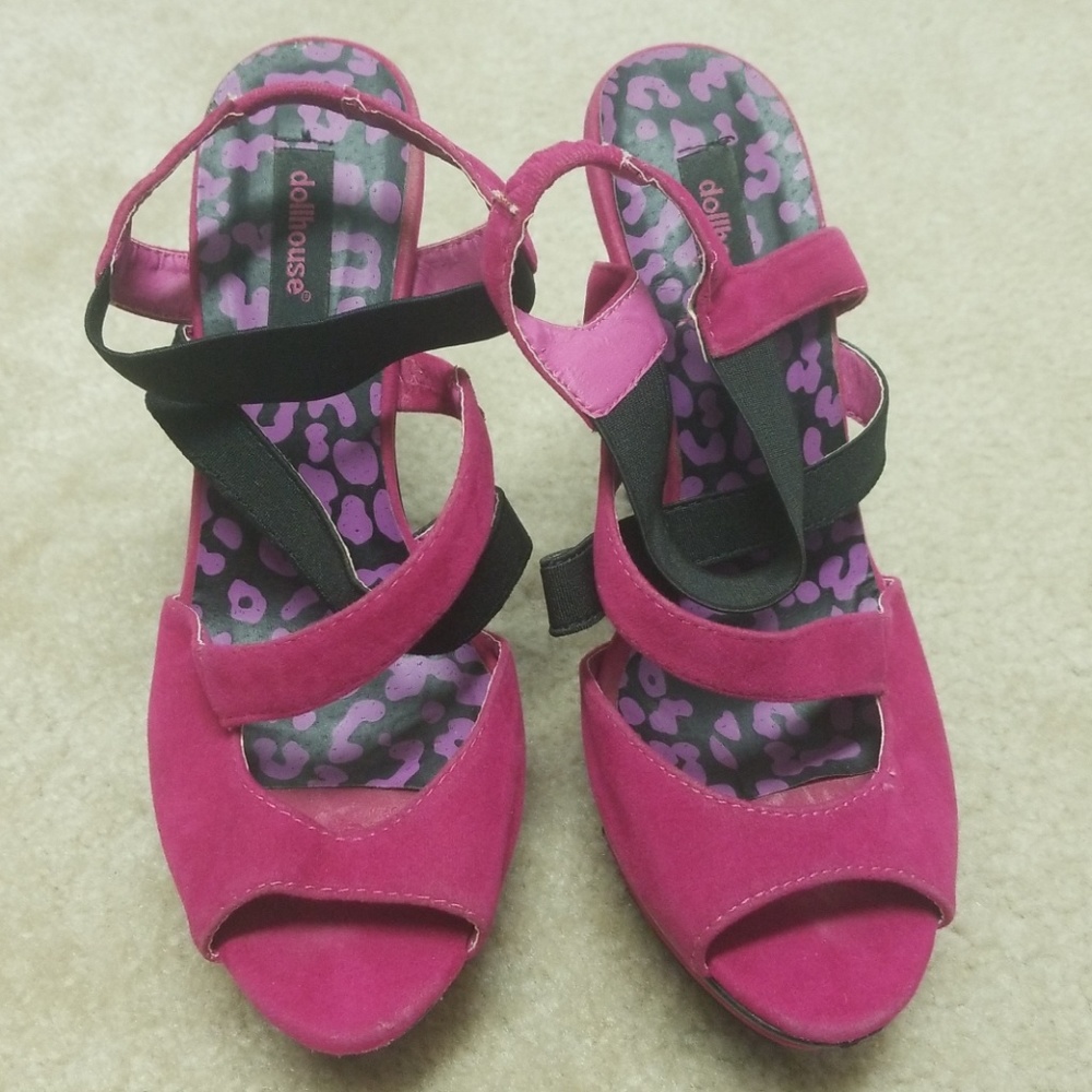 Pink heels